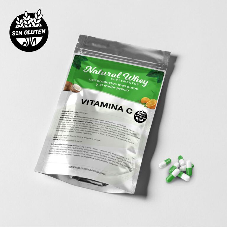 ACIDO ASCORBICO - VITAMINA C PURA X 60 CAPSULAS